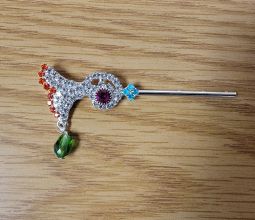 Flute 2.5 inches long for Lord Krishna